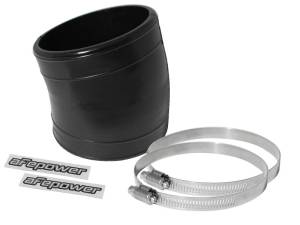 aFe - aFe Magnum FORCE Intake Coupling Kit (3-1/2 IN ID x 3 IN L x 15 Deg.) Elbow Coupler - Black 59-00030 - Image 1