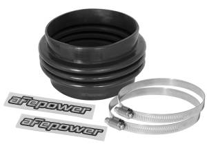 aFe Magnum FORCE Intake Coupling Kit (5 IN ID x 3 IN L) Straight Coupler w/ Hump - Black 59-00039