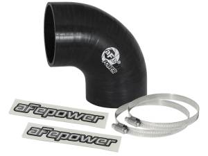 aFe Magnum FORCE Intake Coupling Kit (3 IN ID x 90-Deg.) Elbow Coupler - Black 59-00064