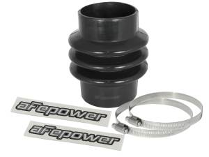 aFe Magnum FORCE Intake Coupling Kit (3 IN ID to 3-1/8 IN ID x 4-3/4 IN L) Straight Black 59-00074