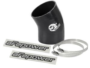 aFe Magnum FORCE Intake Coupling Kit (3 IN ID x 30 Deg.) Elbow Coupler - Black 59-00096