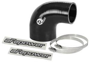 aFe Magnum FORCE Intake Coupling Kit (2-3/4 IN ID to 2 IN ID x 90 Deg.) Elbow Coupler - Black 59-00102