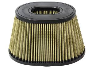 aFe Magnum FORCE Intake Rplcmnt Air Filter 3-1/4IN F x (9x6-1/2)IN B x (6-3/4x5-1/2)IN T x 5-3/8IN H 72-91087