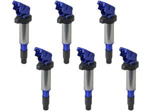 aFe - aFe 01-06 BMW 325Ci E46 Scorcher High-Performance Ignition Coil (6 Pack) 77-92001-MC - Image 1