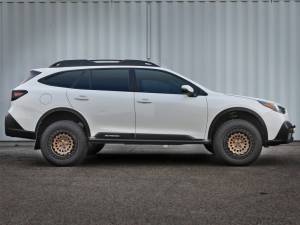 aFe - aFe POWER 20-23 Subaru Outback H4 2.4L (t) / H4 2.5L Terra Guard Trail Slider Steps - Black 79-27003 - Image 6