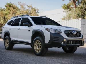 aFe - aFe POWER 20-23 Subaru Outback H4 2.4L (t) / H4 2.5L Terra Guard Trail Steps - Black 79-27006 - Image 2