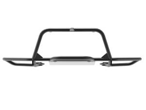 aFe - aFe POWER 10-14 Subaru Outback H4 2.5L / H6 3.6L Terra Guard Front Bumper w/ Winch Mount - Black 79-27010 - Image 5