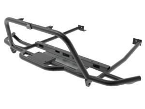 aFe - aFe POWER 20-23 Subaru Outback H4 2.4L (t) / H4 2.5L Terra Guard Front Bumper w/ Winch Mount - Black 79-27012 - Image 1