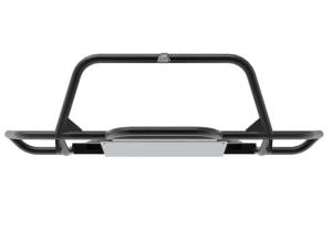 aFe - aFe POWER 20-23 Subaru Outback H4 2.4L (t) / H4 2.5L Terra Guard Front Bumper w/ Winch Mount - Black 79-27012 - Image 5