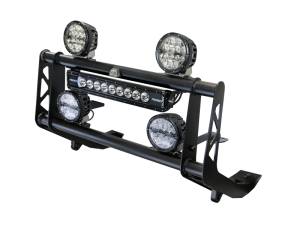 aFe - aFe 2024+ Toyota Land Cruiser (J250) L4 2.4L Terra Guard Bull Bar w/ RIGID Lights 79-27021L - Image 1