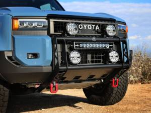 aFe - aFe 2024+ Toyota Land Cruiser (J250) L4 2.4L Terra Guard Bull Bar w/ RIGID Lights 79-27021L - Image 4