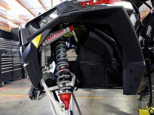 aFe - aFe 17-19 Polaris RZR 925/1000cc Sway-A-Way 2.5 Front Coilover Kit w/ Remote Reservoirs and Comp Adj 851-5600-02-CA - Image 2