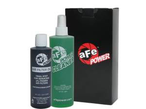 aFe - aFe Air Filter Restore Kit (8oz Squeeze Oil & 12oz Spray Cleaner) - Black 90-51401B - Image 1