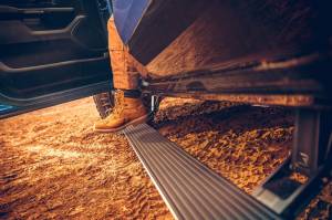 AMP Research - AMP Research 2025 RAM 1500 (Gas ONLY) PowerStep Plug & Play - Black 76364-01A - Image 7