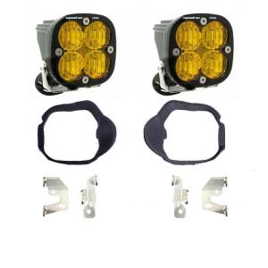Baja Designs 14-18 Mercedes Sprinter Van Squadron Pro Fog Pocket Light Kit - Baja Amber 448134