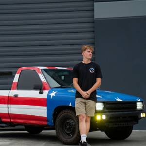 Baja Designs - Baja Designs Freedom Mens T-Shirt Universal - Large Black 980056 - Image 2