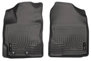Husky Liners - Husky Liners 12-18 Toyota Yaris WeatherBeater Black Front Floor Liners 13501 - Image 1