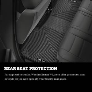Husky Liners - Husky Liners 10 Dodge Ram 2500/3500 Ext Cab WeatherBeater Black 2nd Seat Floor Liners 19071HUL - Image 7