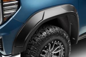 Husky Liners - Husky Liners 19-24 GMC Sierra 1500 (69.9/79.4in. Bed) DRT Style Fender Flares (Smooth) 4pc - Blk 2804946 - Image 3