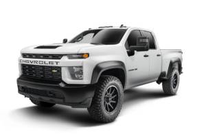Husky Liners - Husky Liners 20-25 Chevrolet Silverado 2500 HD Extend-A-Fender Flares 4pc - Blk 2804986 - Image 1