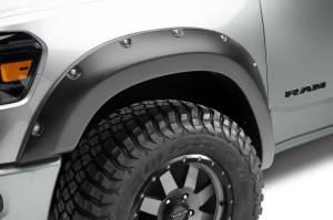 Husky Liners - Husky Liners 19-24 Ram 1500 Rebel Front & Rear Pocket Style Fender Flares - Black 2805936 - Image 3