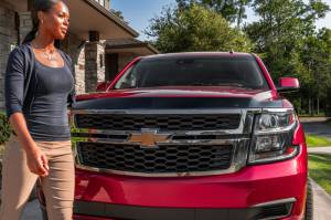 Husky Liners - Husky Liners 15-20 Chevrolet Tahoe/Suburban Aeroskin Hood Protector - Smoke 2842066 - Image 2