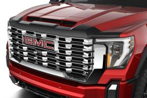 Husky Liners - Husky Liners 19-24 GMC Siera 1500 Aeroskin Hood Protector - Smoke 2842167 - Image 1