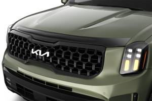 Husky Liners - Husky Liners 20-24 Kia Telluride Aeroskin Hood Protector - Smoke 2842218 - Image 1