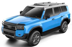 Husky Liners - Husky Liners 2024+ Toyota Land Cruiser Aeroskin - Smoke 2842232 - Image 4