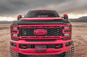 Husky Liners - Husky Liners 23-25 Ford F-250 Super Duty Aeroskin Hood Protector - Smoke 2842235 - Image 3