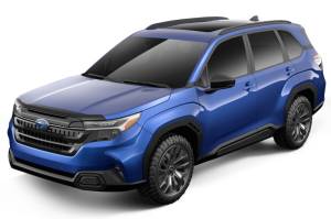 Husky Liners - Husky Liners 2025 Subaru Forester Aeroskin Hood Protector - Smoke 2842240 - Image 3