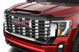 Husky Liners - Husky Liners 2024 GMC Sierra 2500/3500HD Aeroskin Hood Protector - Smoke 2842285 - Image 1