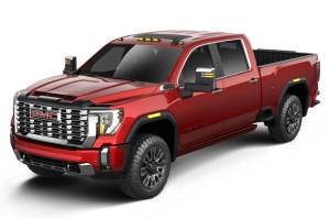 Husky Liners - Husky Liners 2024 GMC Sierra 2500/3500HD Aeroskin Hood Protector - Smoke 2842285 - Image 4