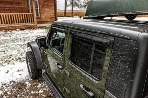 Husky Liners - Husky Liners 18-24 Jeep Wrangler JLU Sport/Sahara/Rubicon Ventvisor Low Profile (4pc) - Smoke 2854066 - Image 1