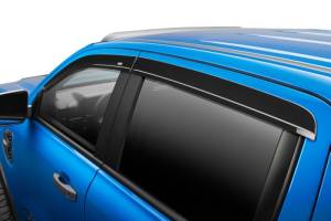 Husky Liners - Husky Liners 19-25 Ford Ranger SuperCrew Ventvisor Low Profile (4pc) - Smoke 2854070 - Image 4