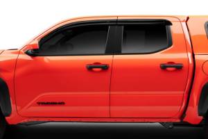 Husky Liners - Husky Liners 2024 Toyota Tacoma DC Ventvisor Low Profile (4pc) - Smoke 2854135 - Image 3