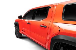 Husky Liners - Husky Liners 2024 Toyota Tacoma DC Ventvisor Low Profile (4pc) - Smoke 2854135 - Image 4