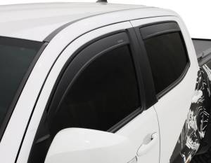 Husky Liners - Husky Liners 07-21 Toyota Tundra CrewMax Ventvisor Low Profile 4pc - Matte Black 2857012 - Image 1