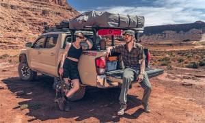 Husky Liners - Husky Liners 16-23 Toyota Tacoma DC In-Channel Mount Ventvisor Low Profile (4pc) - Smoke 2864036 - Image 3