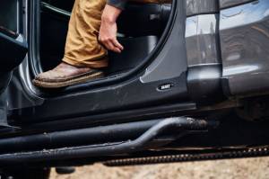 Husky Liners - Husky Liners 15-20 Ford F-150 Supercab Trail Armor Rocker Panel & Sill Plate Cover (4pc) - Tex. Blk 2874081 - Image 3