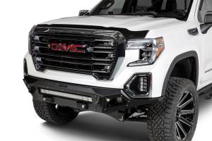 Husky Liners - Husky Liners 15-19 GMC Sierra 2500/3500HD (Excl Induction Sys Hood) Aeroskin Low Profile - Matte Blk 2877085 - Image 1