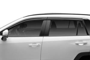 Husky Liners - Husky Liners 19-24 Toyota RAV4 Ventvisor Low Profile (4pc) - Chrome 2884056 - Image 7