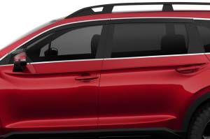 Husky Liners - Husky Liners 19-23 Subaru Ascent Ventvisor Low Profile (4pc) - Chrome 2884063 - Image 3