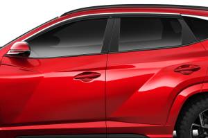 Husky Liners - Husky Liners 22-23 Hyundai Tucson Ventvisor Low Profile (4pc) - Chrome 2884068 - Image 3