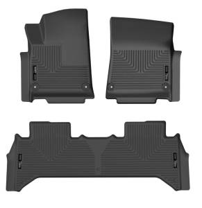 Husky Liners 2022 Rivian R1T WeatherBeater Front & 2nd Seat Floor Liner - Blk 94141HUL
