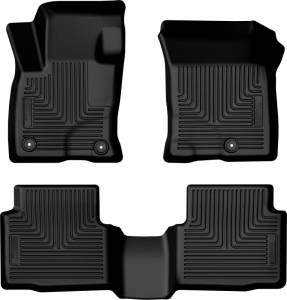 Husky Liners - Husky Liners 24-25 Ford Escape Weatherbeater Front & 2nd Seat Floorliner (3pc Set) - Blk 95331 - Image 2