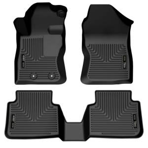 Husky Liners 2024 Subaru Crosstrek Weatherbeater Black Front & 2nd Seat Floor Liners 95451