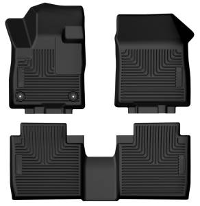 Husky Liners 2024 Lincoln Nautilus Weatherbeater Front & 2nd Seat Floor Liner - Blk 95571