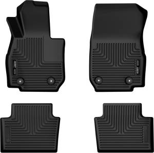 Husky Liners - Husky Liners 20-25 Mazda CX-30 AWD Weatherbeater Front & 2nd Seat Floorliner (4pc Set) - Blk 95981 - Image 1