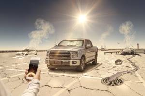 Husky Liners - Husky Liners 2024 Toyota Tacoma CC/Ext Cab Custom Fit Sunshade - Silver 97015 - Image 2